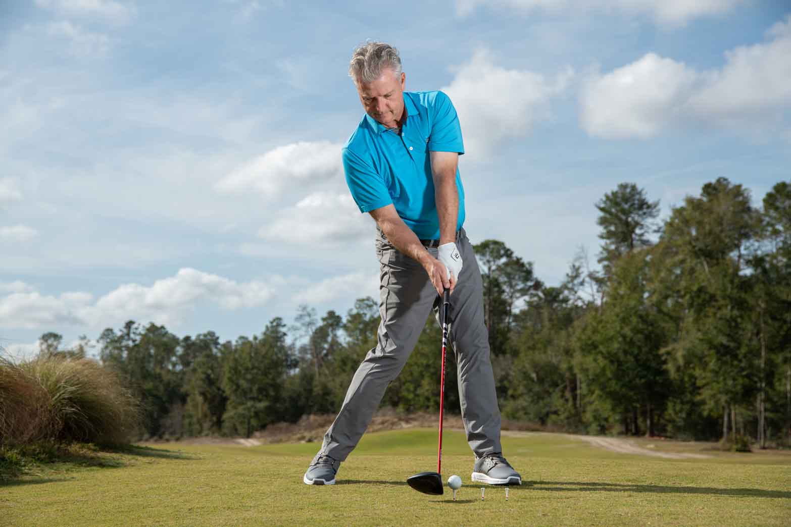 Hitting less “up” on the ball with driver may be your secret to more yards. Catch the ball, then the two other tees. It could mean pow!