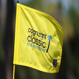 2026 Cognizant Classic flag on green at PGA National's Champion Course.