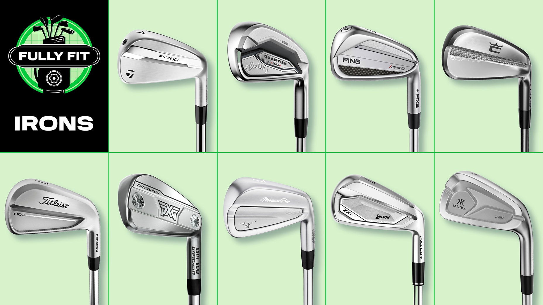 Best irons: 2026 fully fit irons