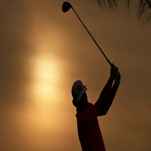 Eugenio Chacarra at the DP World Tour's 2026 Qatar Masters.