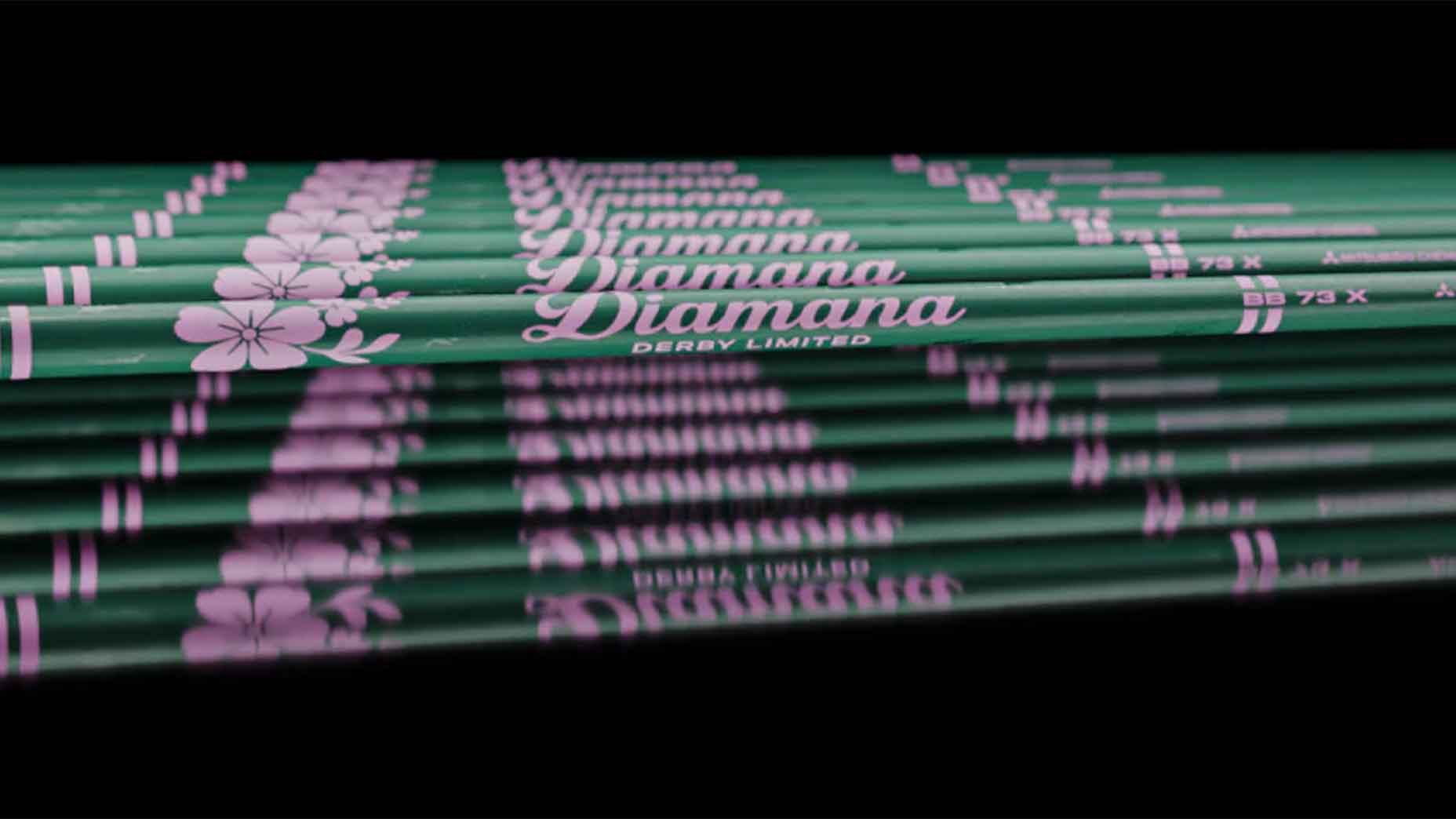6th-Gen Diamana BB Derby shaft by Mitsubishi