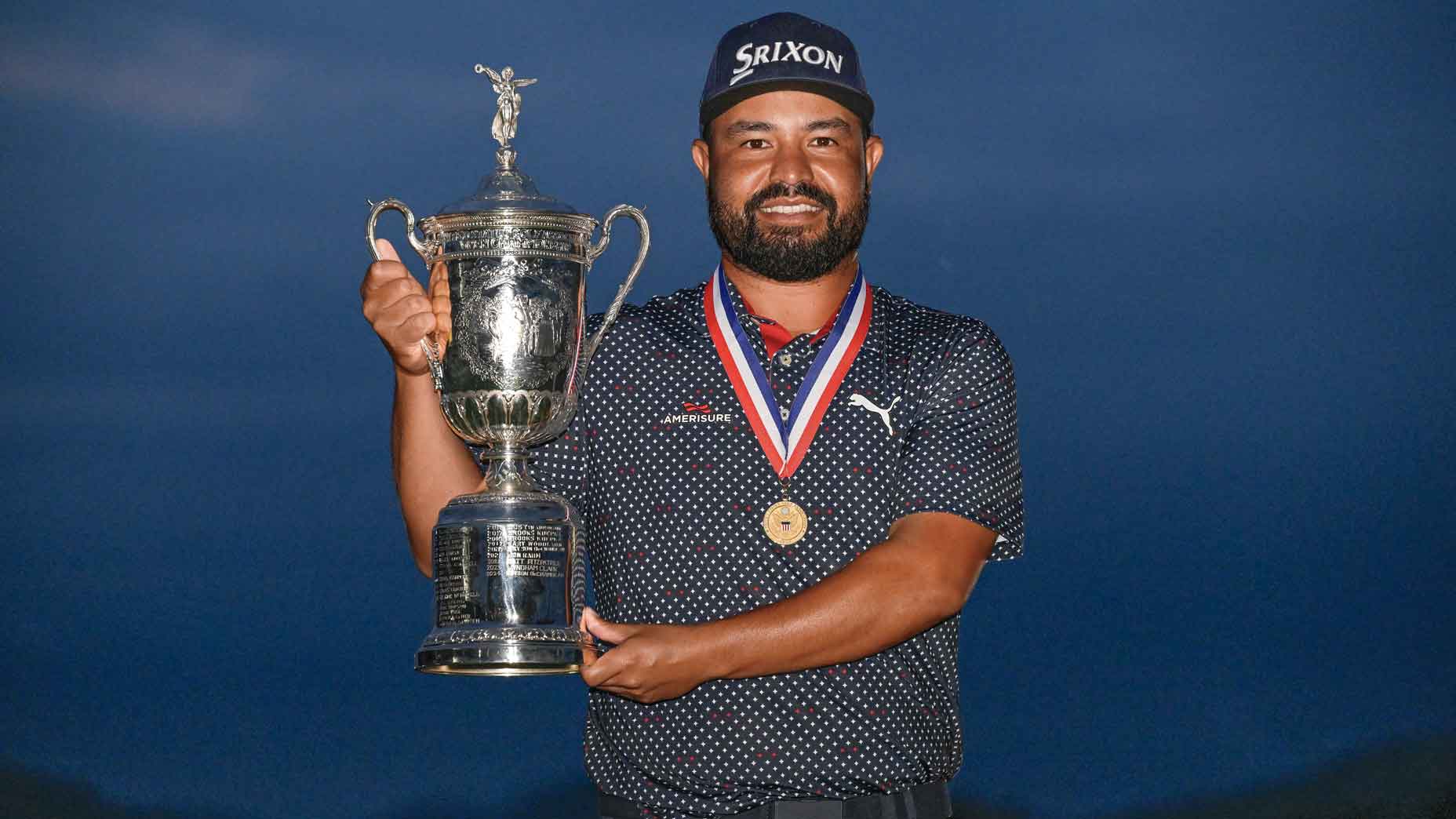 The surprise 2025 national champion and his hard-won hardware.