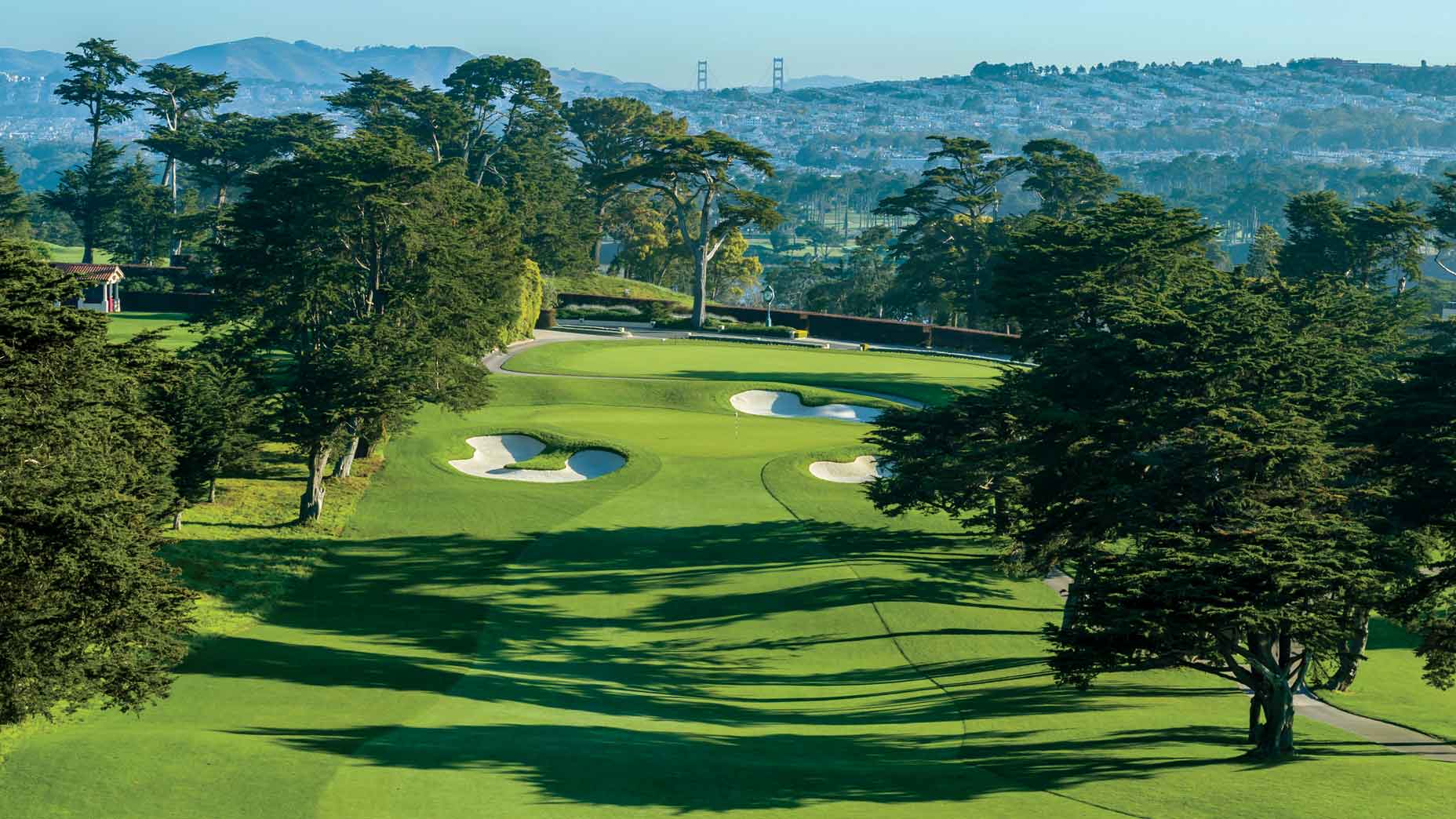 Ten miles away, Olympic’s 45 holes of golf beckon, com- prising the Ocean (pictured) and Lake 18-holers and the nine-hole Cliffs, in the bluffs over- looking the Pacific Ocean.