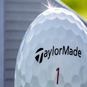 TaylorMade new 2026 TP5x golf ball.