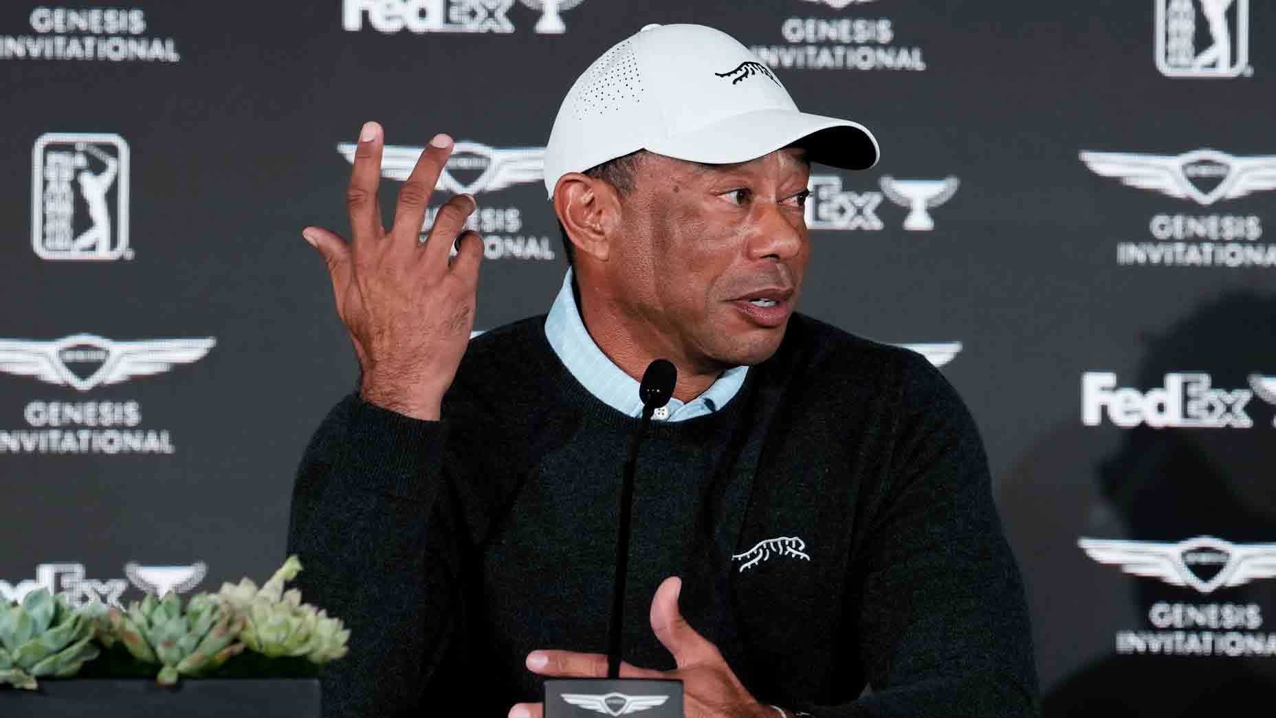 Tiger shares ‘cool’ Riviera story. It features young Woods — and a shove Tiger shares ‘cool’ Riviera story. It features young Woods — and a shove