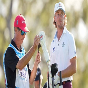 2026 Cognizant Classic Friday TV coverage: Austin Smotherman and caddie talk at PGA National.