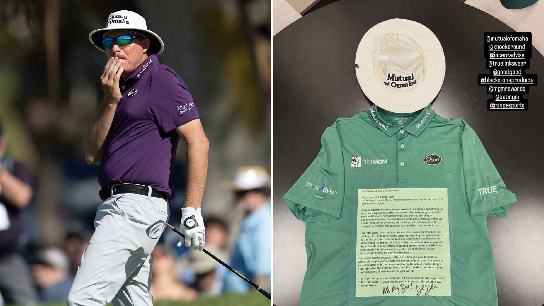 ‘Let’s have some fun’: Popular pro earns Phoenix Open spot with polo-shirt gambit ‘Let’s have some fun’: Popular pro earns Phoenix Open spot with polo-shirt gambit