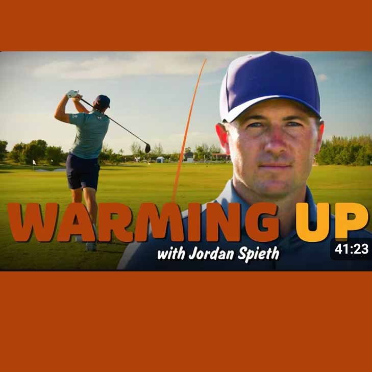 Warming Up with Jordan Spieth