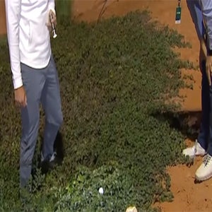 peter uilhein holds a flashlight