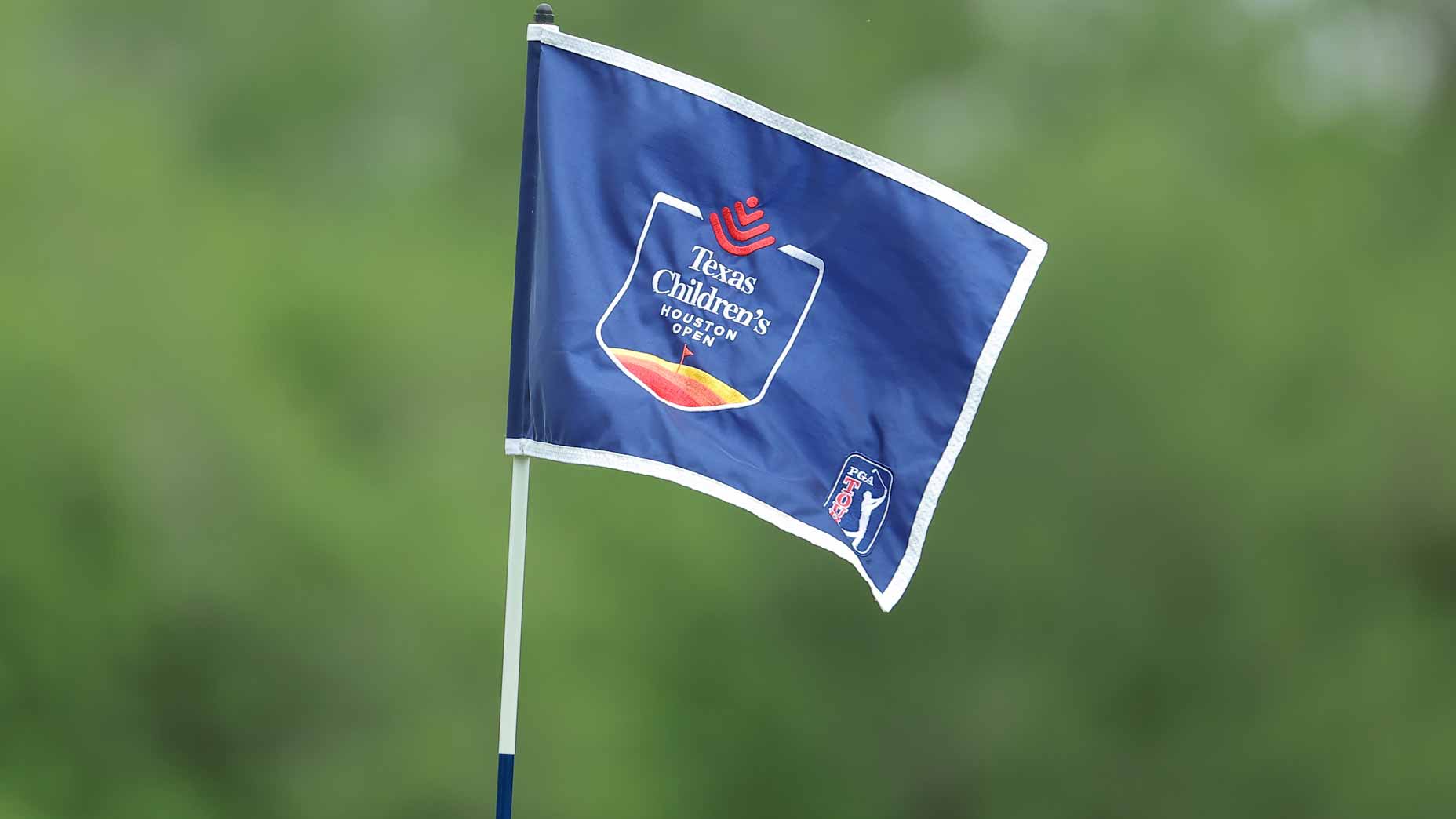 2026 Texas Children's Houston Open flag at Memorial Park.