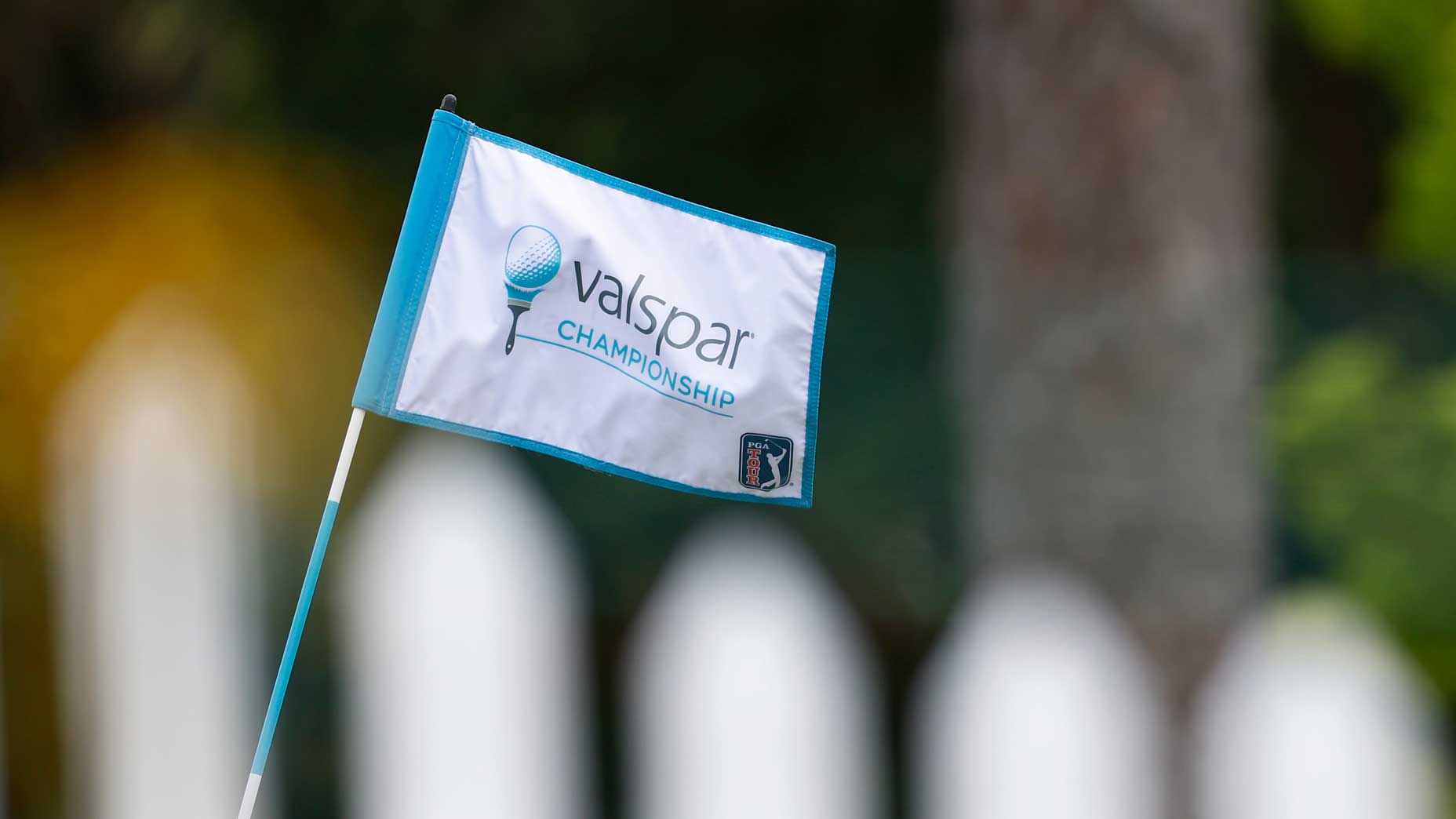 2026 Valspar Championship flag during the tournament at Innisbrook.