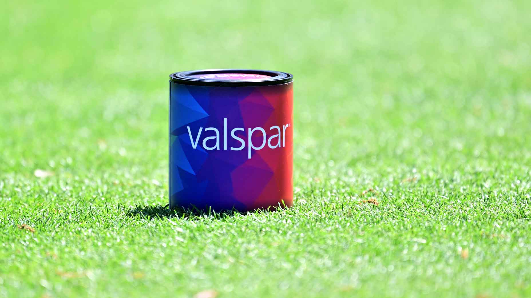 2026 Valspar Championship tee marker marker is seen at Innisbrook Resort.