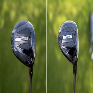 Cam Young's GT1 3-wood and hybrid.
