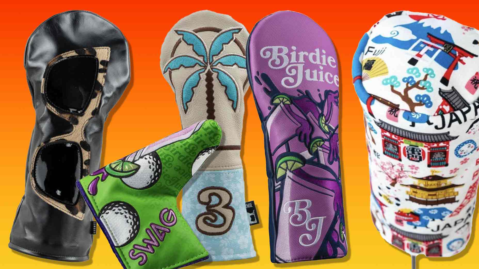 Add some swag to your bag with these statement-making headcovers Add some swag to your bag with these statement-making headcovers