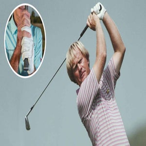 Jack Nicklaus interlock grip