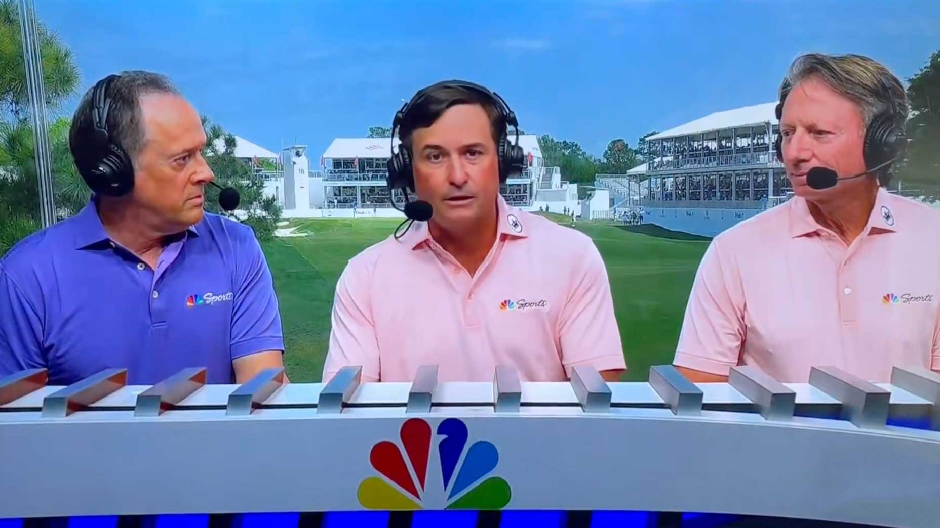 NBC Booth reacts to Tiger Woods Arrest