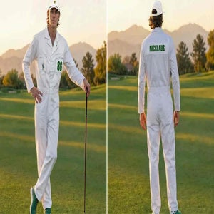 Nicklaus limited-edition jumpsuit available at Fairway Jockey