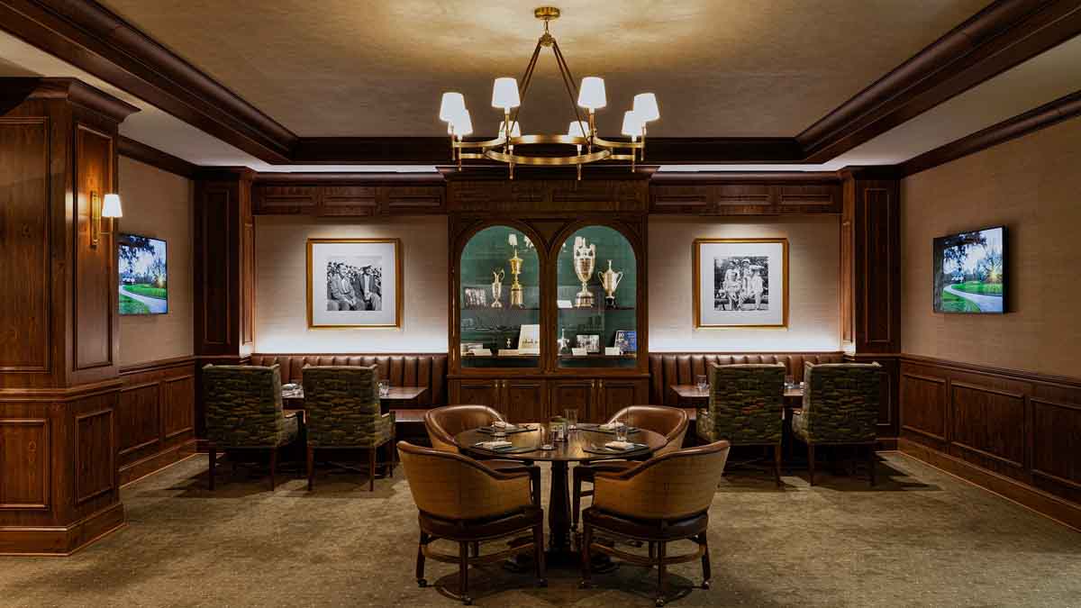 All four trophies from Bobby Jones' 1930 