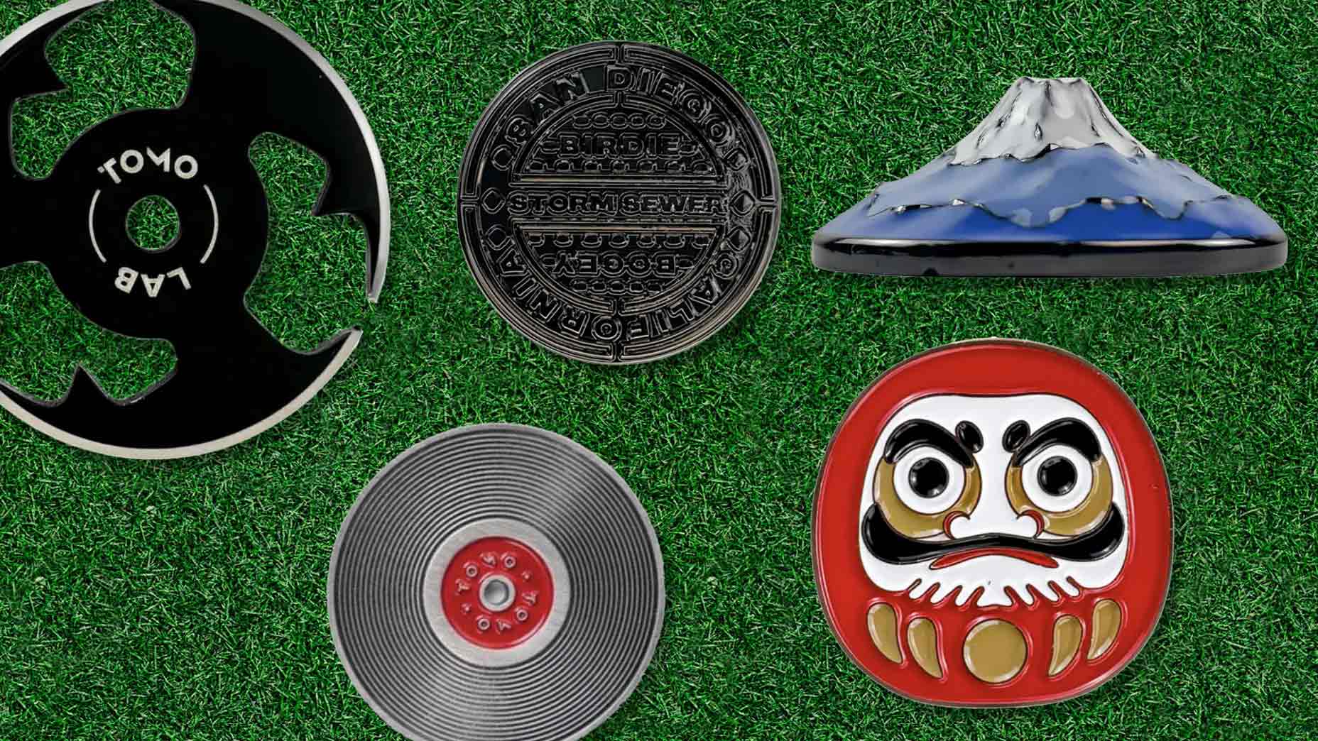 Stand out from the crowd with these unique ball markers from Tomo Golf Stand out from the crowd with these unique ball markers from Tomo Golf