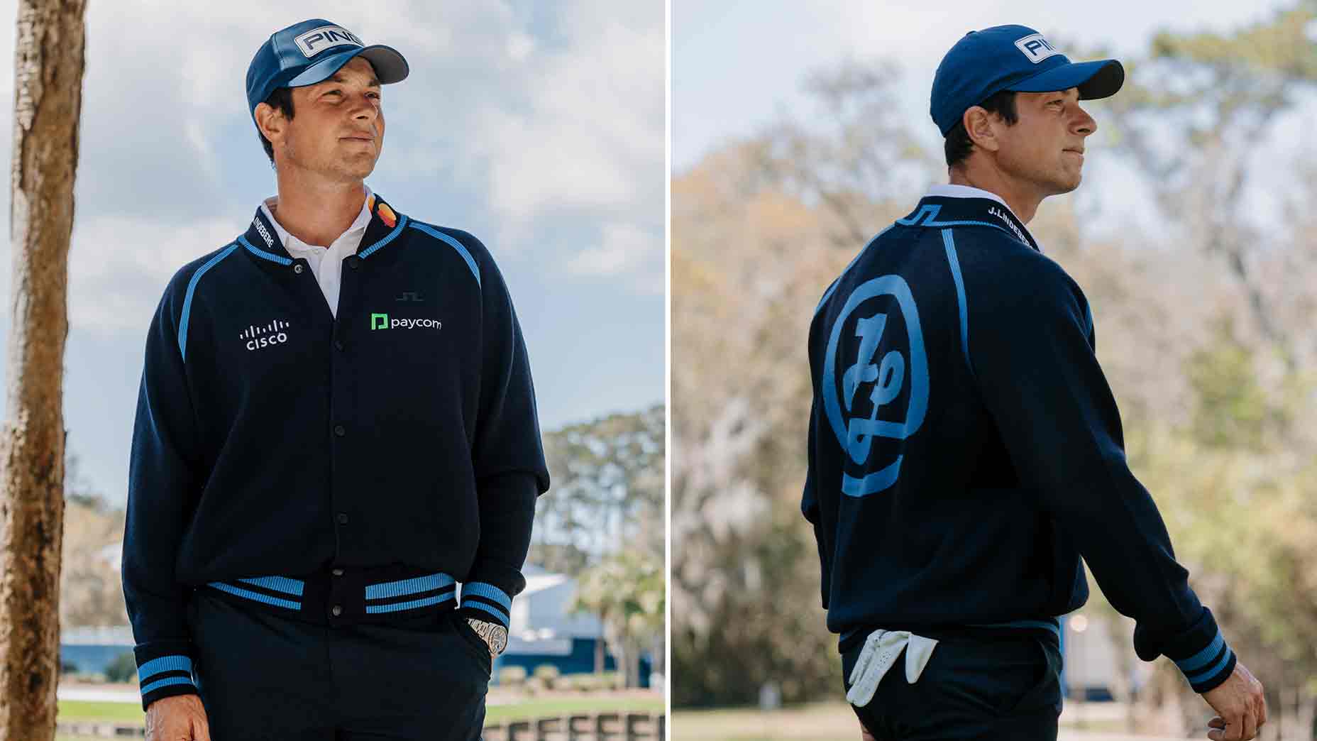 Viktor Hovland’s J.Lindeberg bomber is the perfect blend of fashion and function Viktor Hovland’s J.Lindeberg bomber is the perfect blend of fashion and function