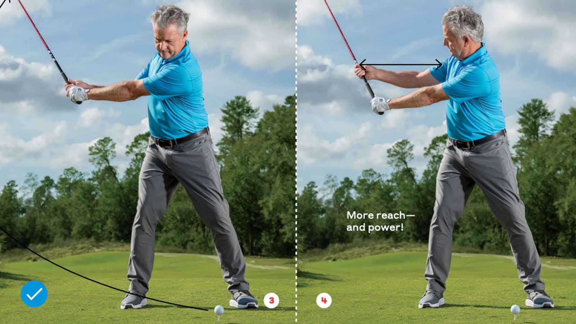 Looking to add more power to your drives? Try this during the backswing Looking to add more power to your drives? Try this during the backswing