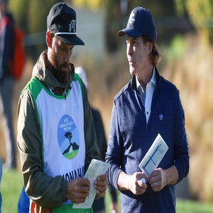 Train frontman Pat Monahan at the 2026 AT&T Pebble Beach Pro-Am