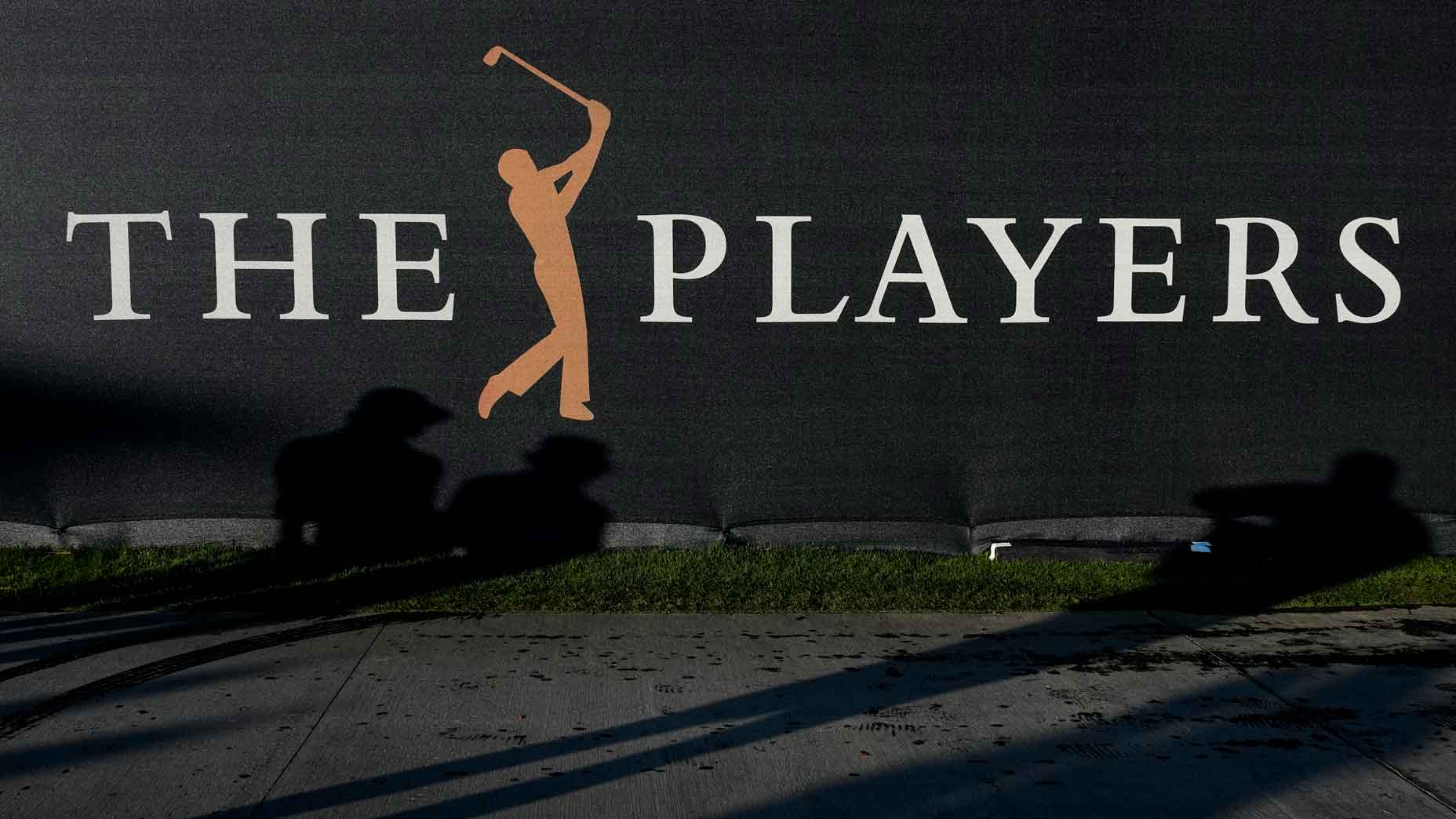 2026 Players Championship logo seen on sign at TPC Sawgrass in Ponte Vedra Beach, Fla.