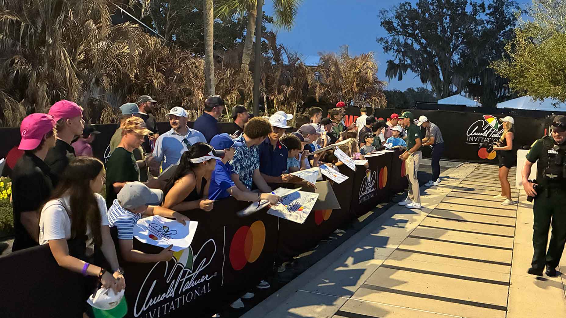 Rickie fowler Collin morikawa autographs