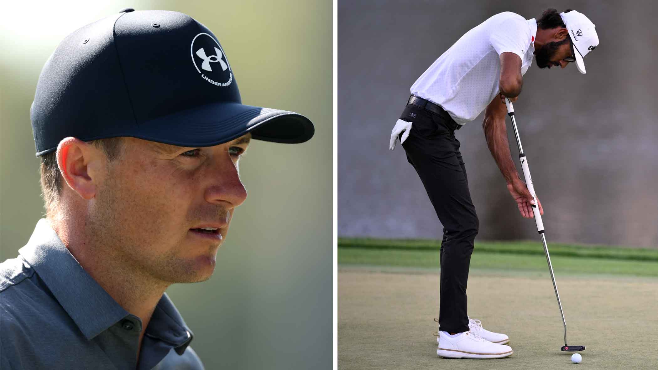 Jordan Spieth tests golf’s most controversial putting stroke Jordan Spieth tests golf’s most controversial putting stroke