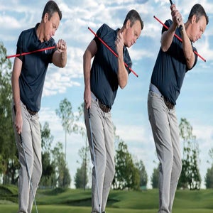 v.j. trolio demonstrates the proper backswing feel