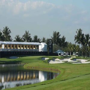 16th hole at Trump Doral: 2026 Cadillac Championship Friday TV coverage