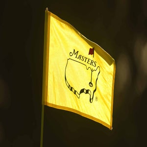2026 Masters Sunday tee times: 17th hole pin flag is seen at Augusta National.