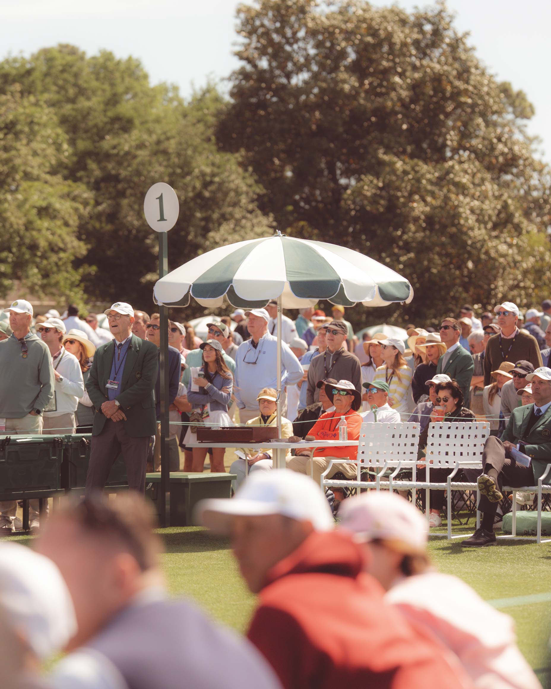 Augusta National's first hole.