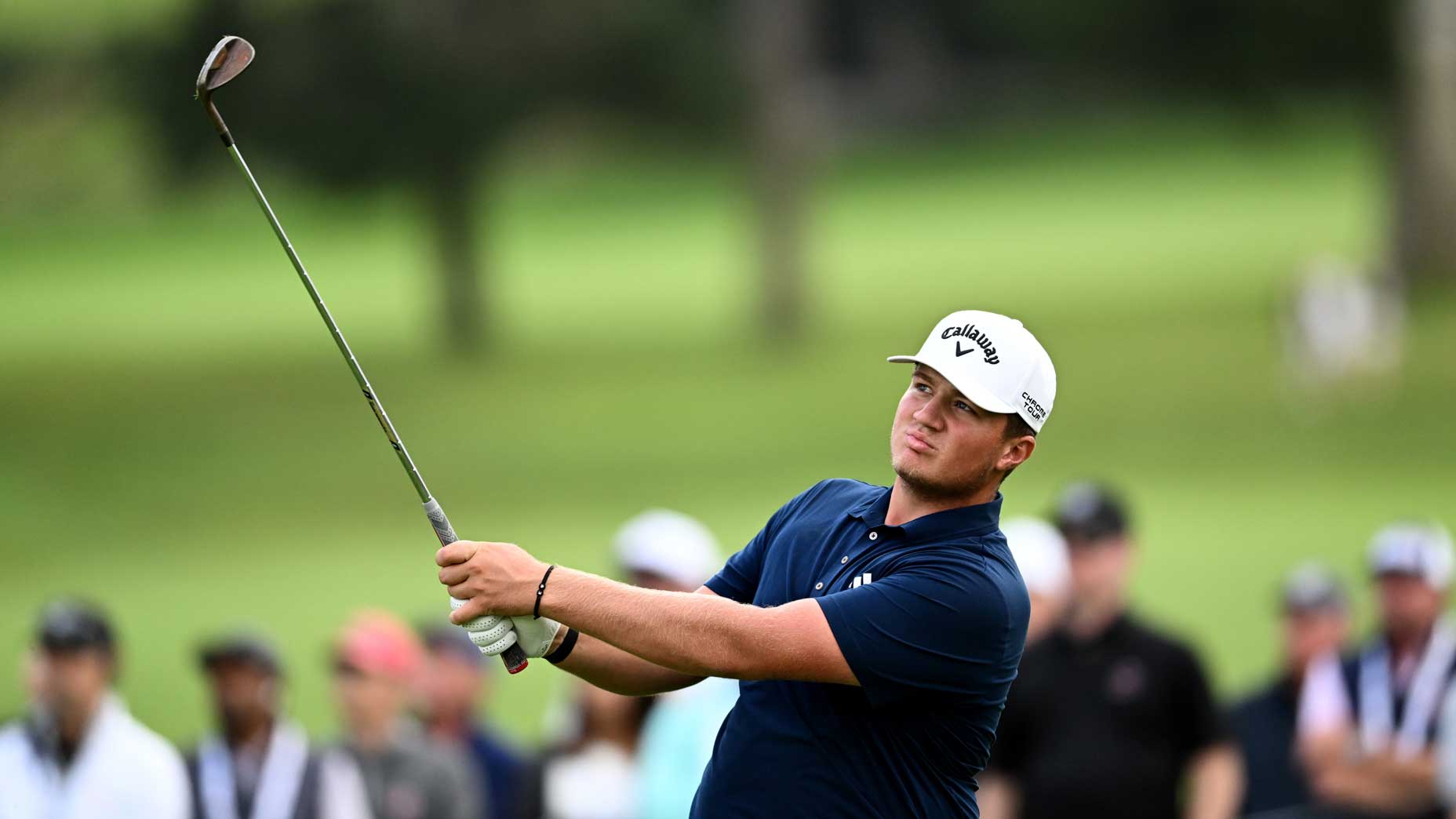 Jackson Herrington hits a shot at U.S. Amateur