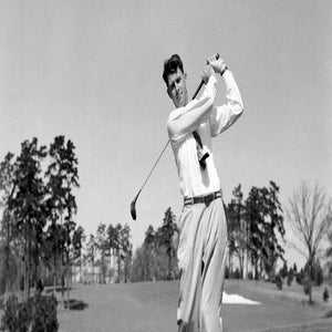 Masters Champion, Henry Picard swinging