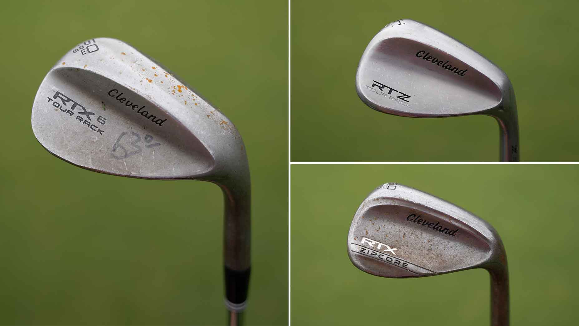 J.J. Spaun's wedges.