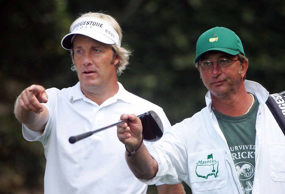 Joe Damiano Senior at the Masters.