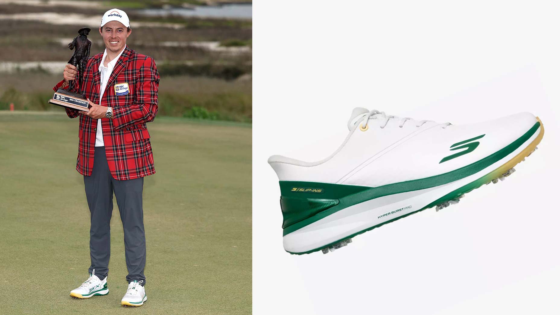 Matt Fitzpatrick’s RBC Heritage-winning Skechers shoes have 1 winning attribute Matt Fitzpatrick’s RBC Heritage-winning Skechers shoes have 1 winning attribute