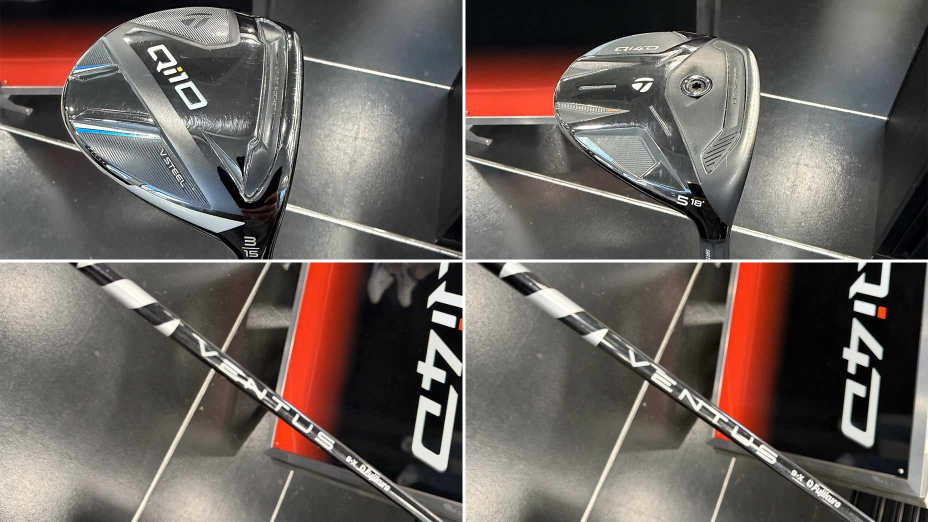 Rory McIlroy's fairway woods.