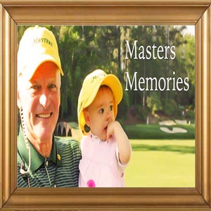 Emma Claire Martin and her grandfather, longtime Masters volunteer Bob Marslender