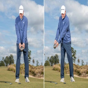 james leitz holds a kettle bell and swings it back and forth