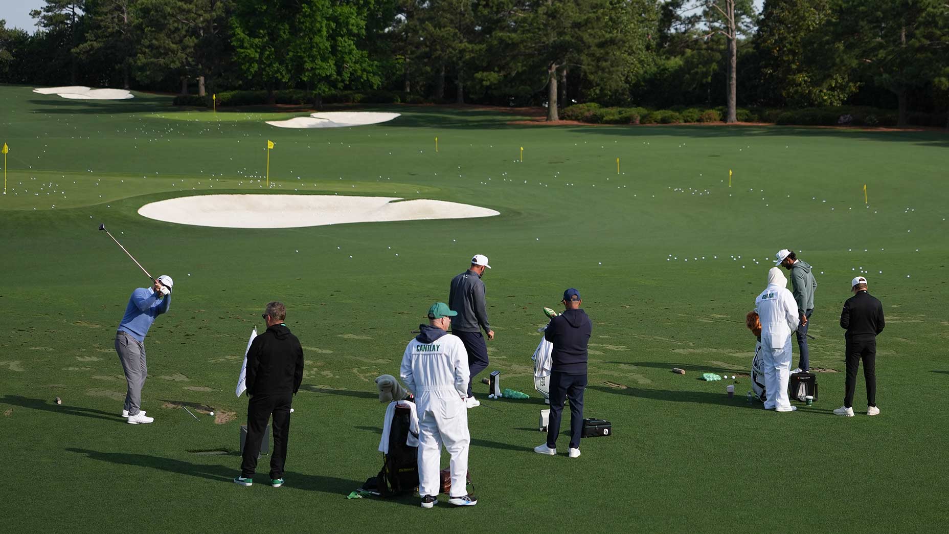 At the Masters, the player/coach relationship is important. And different At the Masters, the player/coach relationship is important. And different