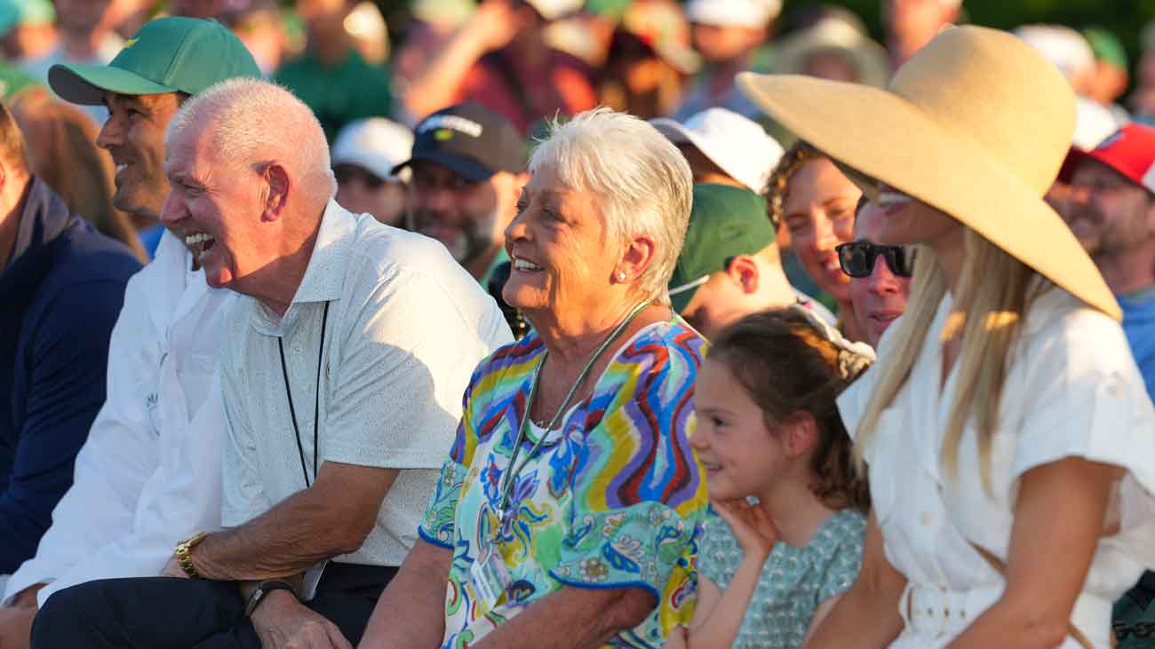 mcilroy family at 2026 masters