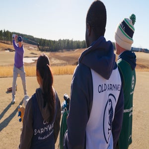 The caddie program at Old Barnwell is central to the club's mission.