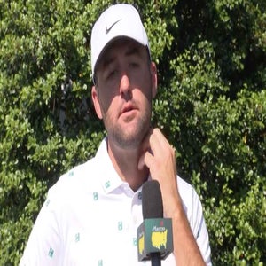 scottie scheffler after the third round of the 2026 masters