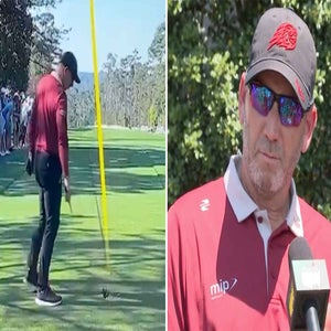 sergio garcia at masters after shocking 2nd hole tantrum