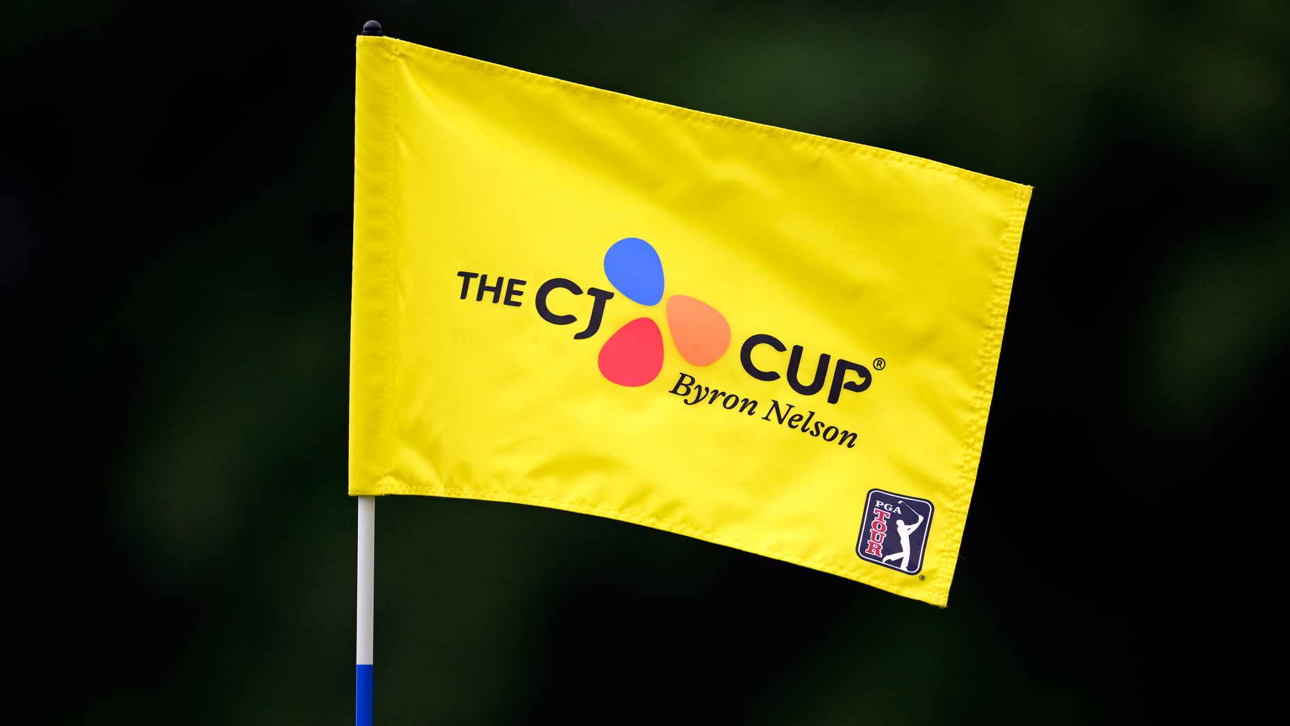 2026 CJ Cup Byron Nelson flag pictured at course.
