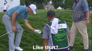 &lsquo;Wow, what a break&rsquo;: Rules benefit Jordan Spieth &mdash; and so do his left fingers&nbsp;
