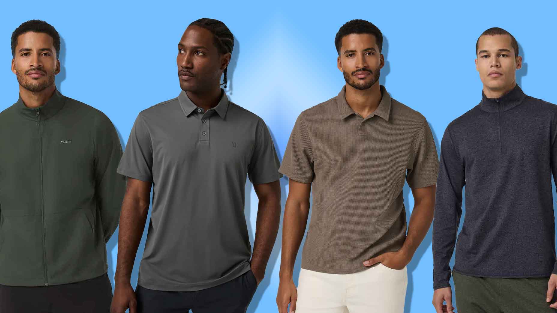 New golf clothes are perfect for dad New golf clothes are perfect for dad