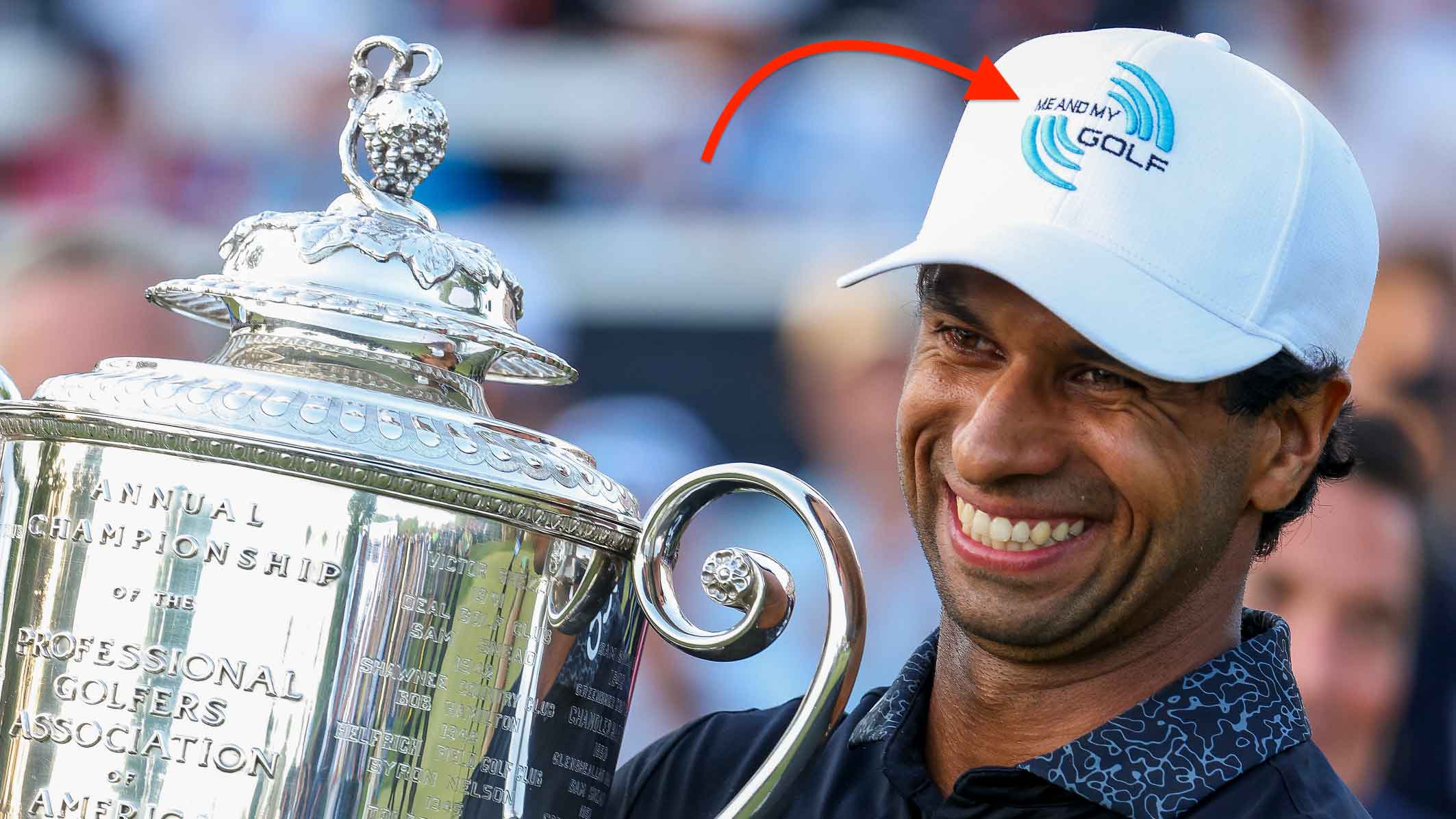 That logo on Aaron Rai's shirt? Here's the story (and coaches) behind it That logo on Aaron Rai's shirt? Here's the story (and coaches) behind it